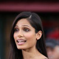 Freida Pinto seen at The Grove  for news programme 'Extra' | Picture 121330